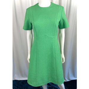 Vintage 1960’s ‘The House of Nu-Mode’ Shirt Dress in Kelly Green • MCM - Medium